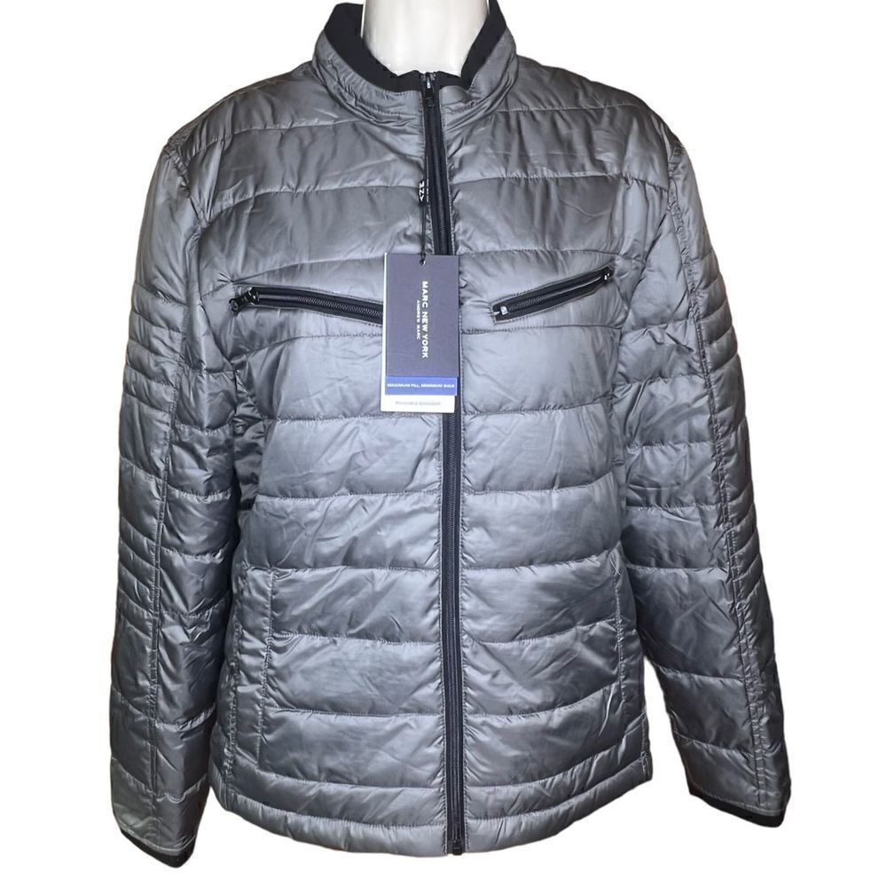 Marc New York Andrew Marc Lightweight Insulation Puffer Jacket NWT Small